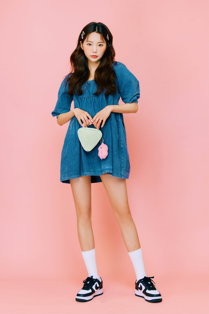 Denim Mini Dress デニムミニワンピース Z1975 デニムミニワンピース - ブルー | ZARA Japan / 日本