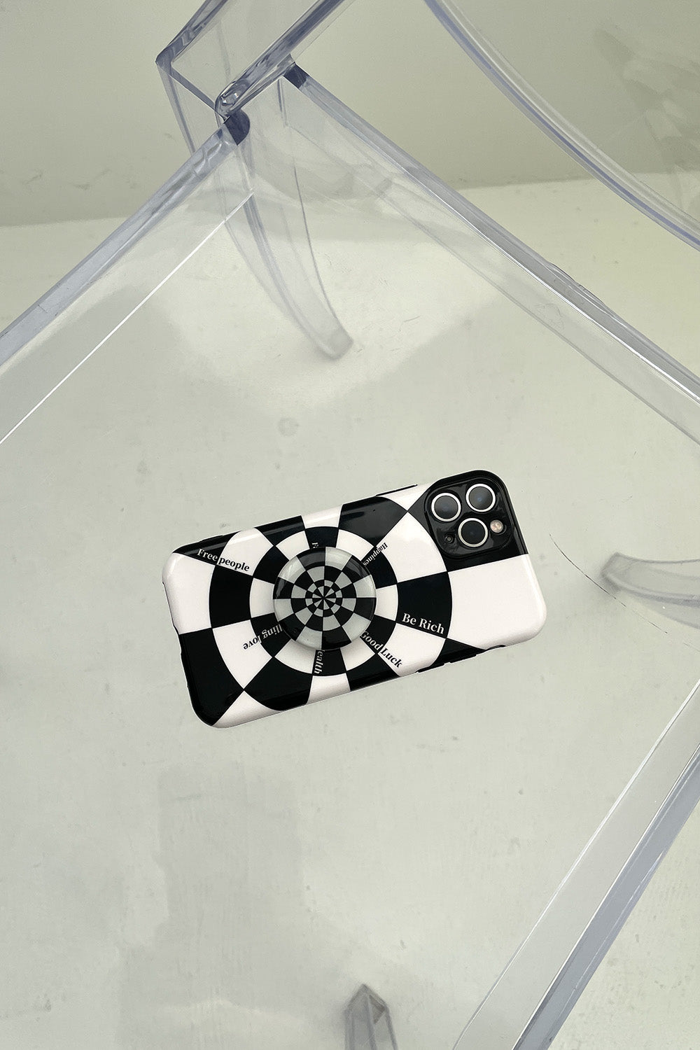 Dart Panel iPhone Case + Grip Tok(ダーツパネルアイフォンケース+グリップトック)