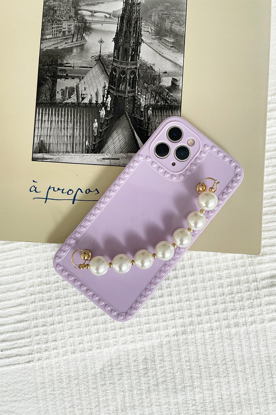 Pearl Chain Color iPhone Case(パールチェーンカラーアイフォンケース)