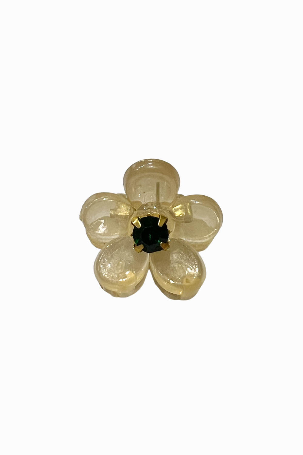 Transparent  Flower Mini Clip