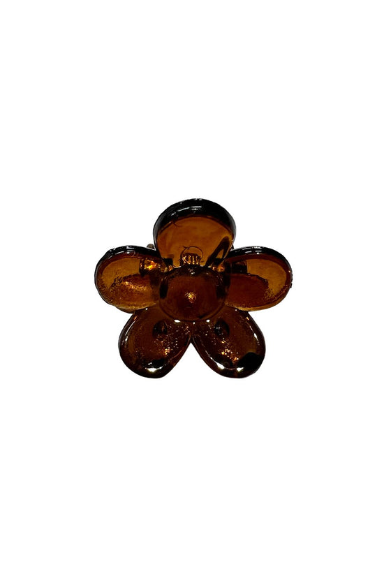 Monotone Flower Mini Clip