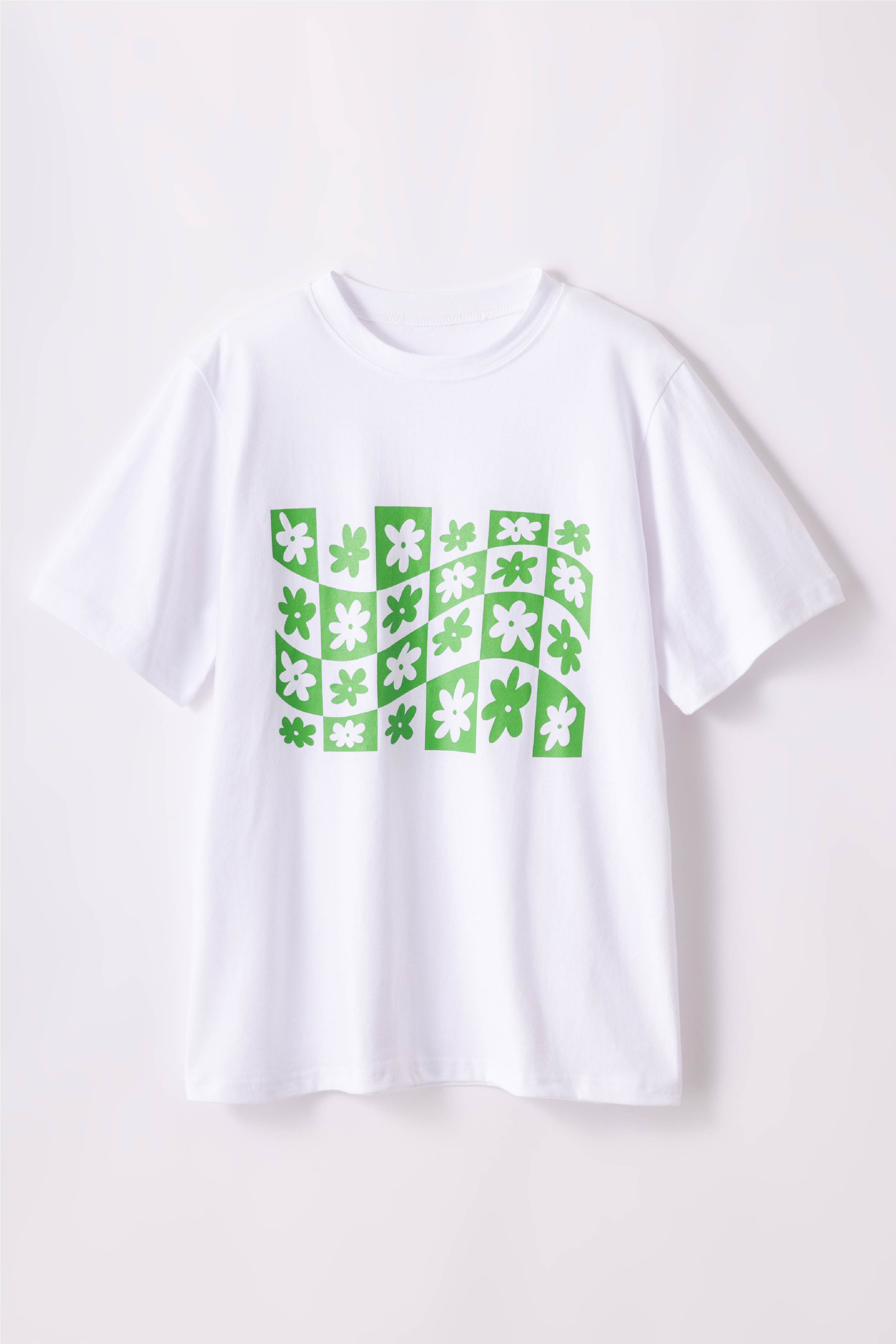 ☆韓国の人気☆【NIEEH】☆BIRTH FLOWER T-SHIRT.S☆Tシャツ☆ org.jpg